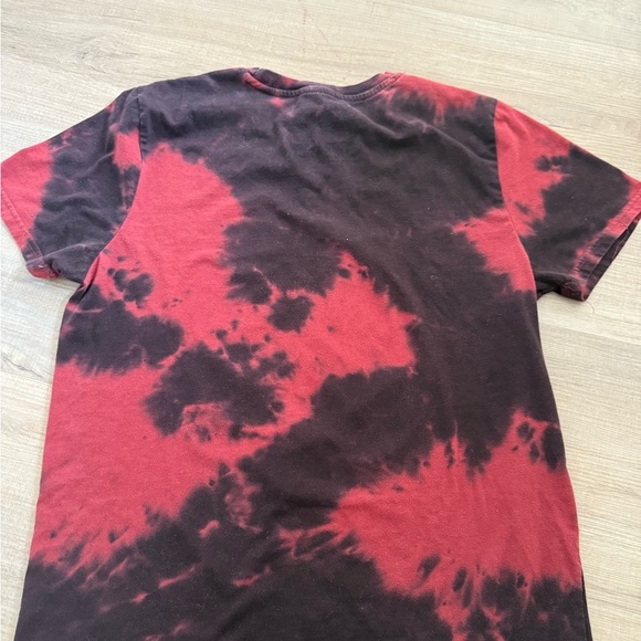 Vibrant Red and Black Cartoon Graphic Tee - Picture 3 of 3